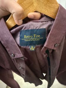 Stylish Burgundy Shirt