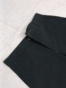 Ribbed Wide Leg Trousers