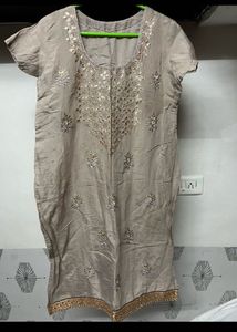 Elegant Embroidered Kurta