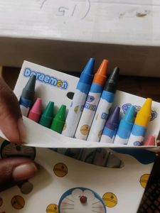 Doraemon Wax Crayons