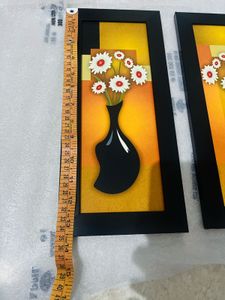 Framed Floral Art - Set of 2
