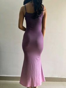 Pink Ombre Maxi Bodycon Dress