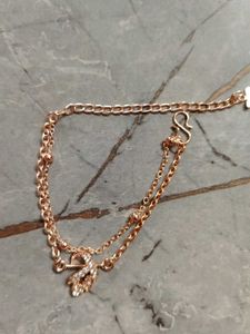 Rose Gold Mor Pankh Bracelet