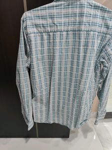 A Checked Bluesish Greyish Shirt, Comfortable Good
