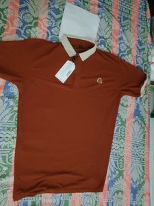 Classic Brown Polo Shirt Xl