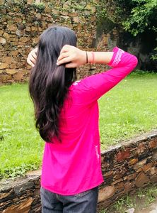 Pink Embroidered Kurta