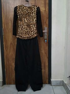 Stylish Animal Print Co-ord Set