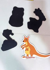 Magnetic Wooden Wild Animals For kids