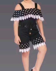 Cute Polka Dot Jumpsuit