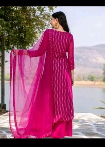 TRENDING WOMEN TOKYO PINK KURTA SET
