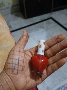 Kajal Hot Red Nail Polish For Women and Girls