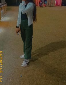 Cargos Olive Jean