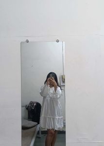 Linen Indo Western Dress