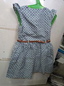 Frock With Belt Upto 1 Year To 5 Years