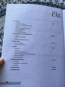 cat book solved paper