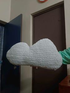Crochet Cloud Pillow