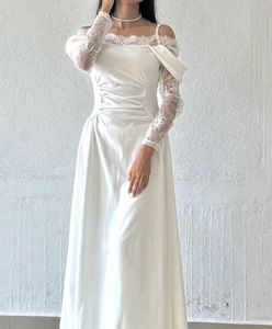Savana White Lace Princess Dress
