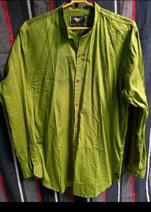 Stylish Green Casual Shirt