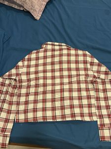 Red and White Plaid Flannel