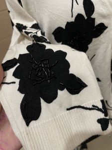 I.N.C imported Floral Print cardigan