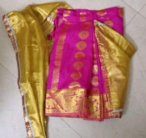 Girl Baby Stitched Saree