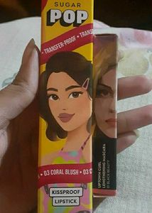 SUGAR POP KISSPROOF LIPSTICK ( TOTALLY NEW)