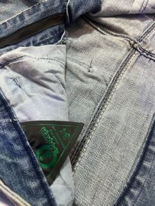 Embroidered Denim Jeans