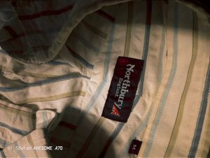 Northbury Striped Shirt - M