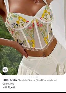 Lulu And Sky Corset Top