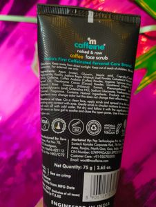 Mcaffeine Coffee Face Scrub