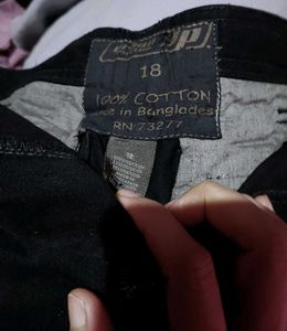 Black Premium Cargo Pant  Heavy Quality
