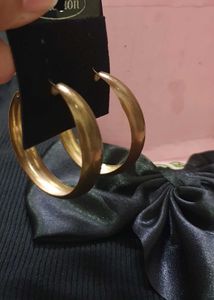 Gold Hoop Earrings