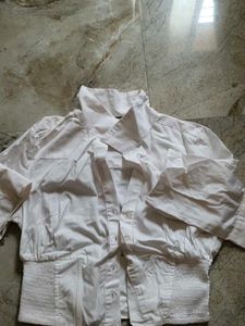 White Button-Down Shirt