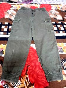 Olive Green Cargo Pants