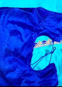 Sare With Blouse 💙💙💙
