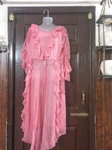 Sexy Frill Dress M  Size 500 Rs