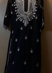 Elegant Black Kurta