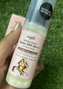 Body Shimmer +Sunscreen+Makeup Fixer