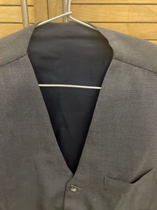 Men’s Waistcoat , Dark Grey, Chest 42