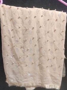 Elegant Dupatta with Pearls