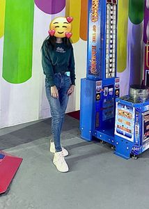 Green Winter wear Top