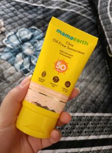 Mamaearth Chia Oil-Free Sunscreen 🧴