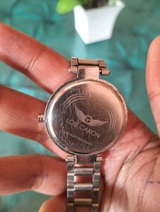 Silver-Tone Women&#39;s Watch