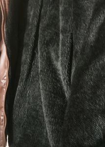 Unisex Brown Solid Leather Jacket🧥