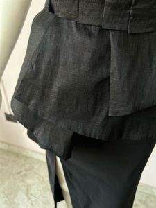 Black Slit Dress