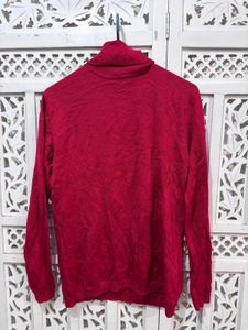 🎀Imported Red Turtleneck Sweater
