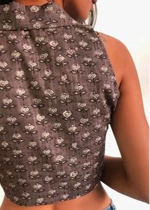 Halter Neck Crop Top