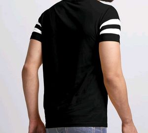 Black &amp; White Striped Tee