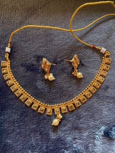 Necklace Set Golden