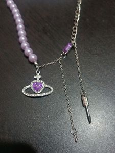 Korean Necklace With Earrings